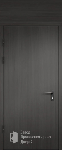 Фото двери «МДФ однопольная с фрамугой №27» в Балашихе