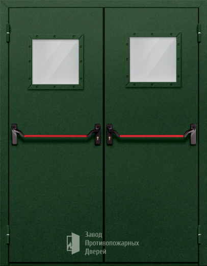 Фото двери «Двупольная со стеклом и антипаникой №59» в Балашихе