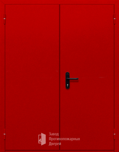 Фото двери «Двупольная глухая (красная)» в Балашихе