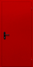 Фото двери «Однопольная глухая (красная)» в Балашихе