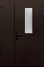 Фото двери «Полуторная со стеклом №210» в Балашихе